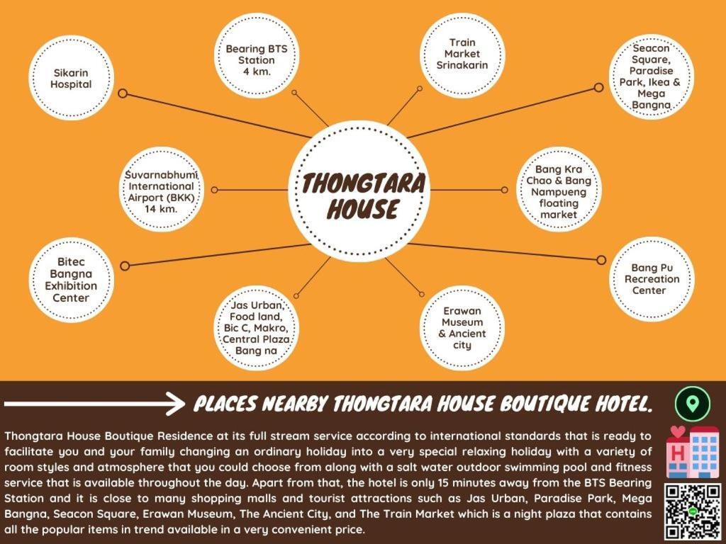 Thongtara House Boutique Srinakarin Hotel Банкок Екстериор снимка
